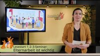 Lesestart 1–2–3-Seminar: Elternarbeit ist wichtig